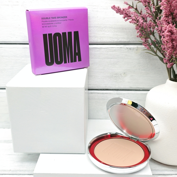 Uoma Beauty Double Take Bronzer White Pearl - Picture 1 of 5
